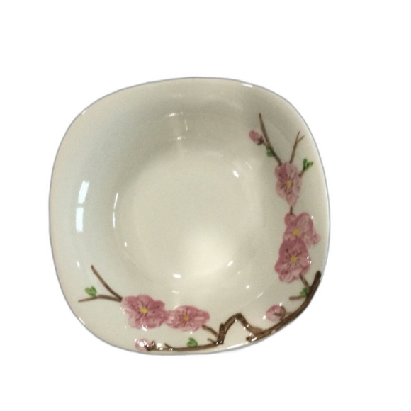 Vintage Metlox Poppytrail  Peach Blossom 6” (approx.)  Salad Bowl (5 Total) - Picture 1 of 7